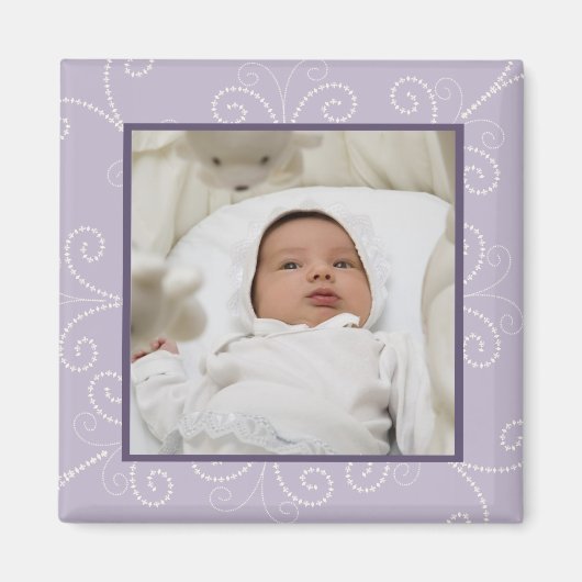 Scroll Magnet (Lavendel) (Vorne)