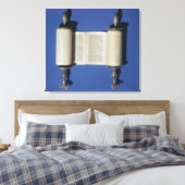 Scroll Miniatur Torah, 1765 Leinwanddruck (Insitu (Schlafzimmer))
