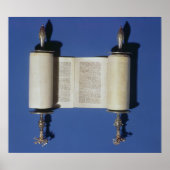 Scroll Miniatur Torah, 1765 Poster (Vorne)