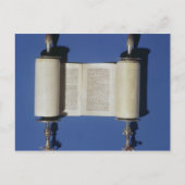 Scroll Miniatur Torah, 1765 Postkarte (Vorderseite)