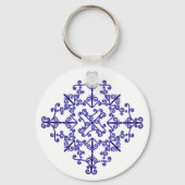 Scroll Motif Schlüsselkette Schlüsselanhänger (Vorderseite)