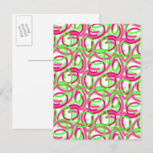 Scroll Postkarte (Vorne/Hinten)