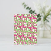 Scroll Postkarte (Stehend Vorderseite)