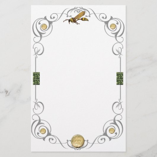 Scroll Potter Wasp Briefpapier (Vorderseite)