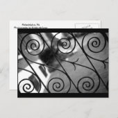 Scroll Race Postkarte (Vorne/Hinten)