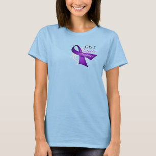 Scroll Ribbon GIST Krebsbewusstsein T-Shirt