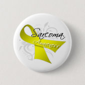 Scroll Ribbon Sarcoma Bewusstsein Button (Vorderseite)