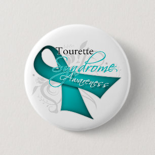 Scroll-Schleife - Tourette-Syndrom-Bewusstsein Button