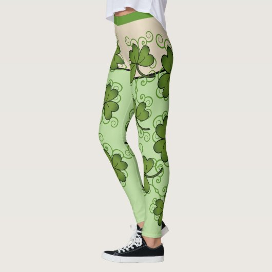 Scroll & Shamrock Leggings (Links)