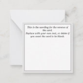 Scroll Style Ankündigung (Rückseite)