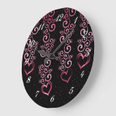 Scrollen der Weinhörer-Uhr Große Wanduhr (Winkel)