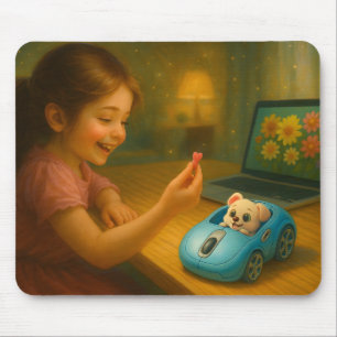 Scrollen Märchen. Mousepad