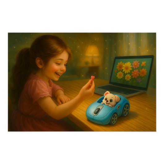 Scrollen Märchen. Poster (Vorderseite)