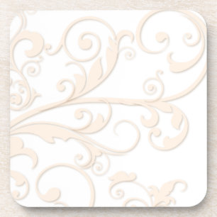 Scrollen von Wirbel Getränkeuntersetzer