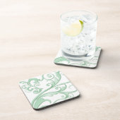 Scrollen von Wirbel Getränkeuntersetzer (Rechte Seite)