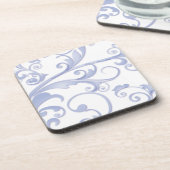 Scrollen von Wirbel Getränkeuntersetzer (Linke Seite)