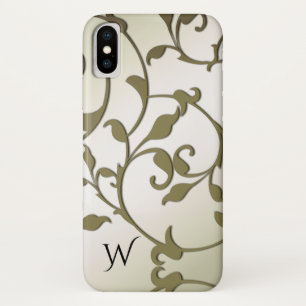 Scrollende Olivenblätter Persönlich Case-Mate iPhone Hülle