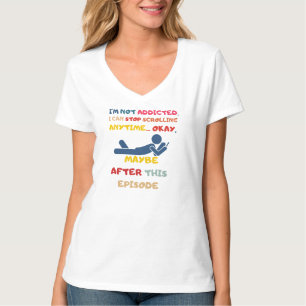 Scrolling Addict: Einbinden des endlosen Episode-A T-Shirt
