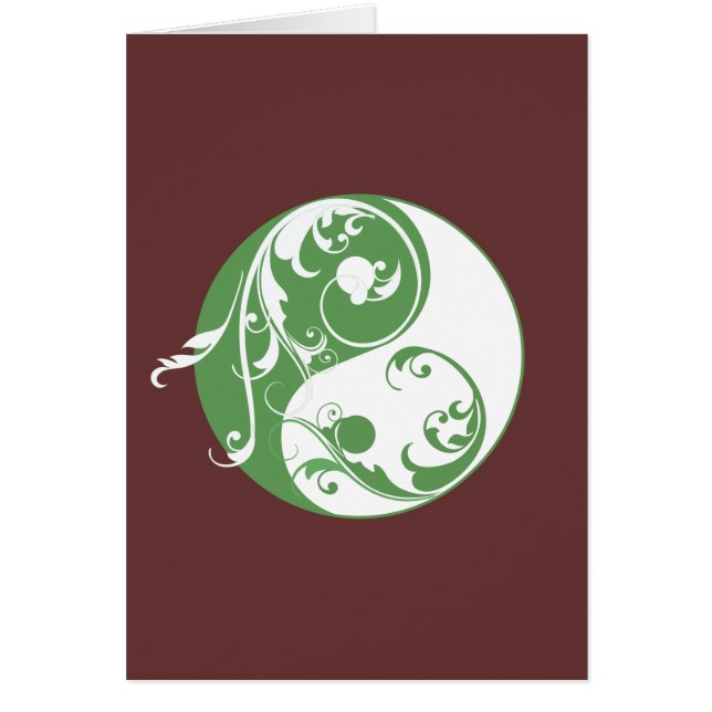 Scrolling Yin & Yang (grün) (Vorne)