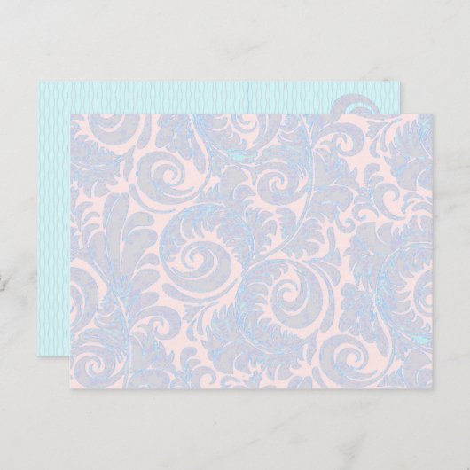 Scrolls № 1 Postkarte (Vorne/Hinten)