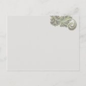 Scrolls № 6 Postcard Vorlage Postkarte (Rückseite)