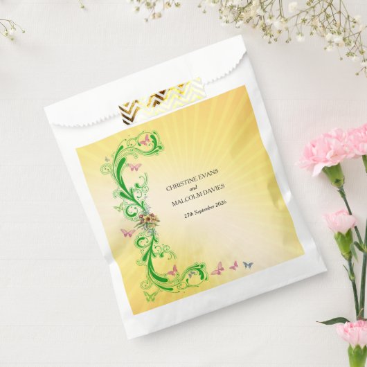 Scrolls und Schmetterlinge Geschenktütchen (Versiegelt)