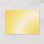 Scrolls und Schmetterlinge Platzkarte (Rückseite)