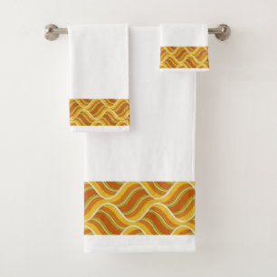 Scrollwork für klassische Stile Badhandtuch Set