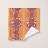 Scrollwork für klassische Stile Badhandtuch Set (Waschlappen)