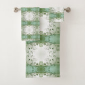 Scrollwork für klassische Stile Badhandtuch Set (Insitu)