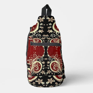 Scrollwork für klassische Stile Crossbody Bag
