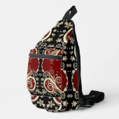 Scrollwork für klassische Stile Crossbody Bag (Rechte Ecke)