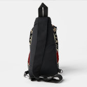 Scrollwork für klassische Stile Crossbody Bag (Rückseite)