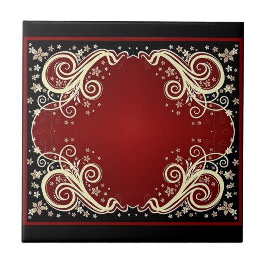 Scrollwork für klassische Stile Fliese (Vorderseite)