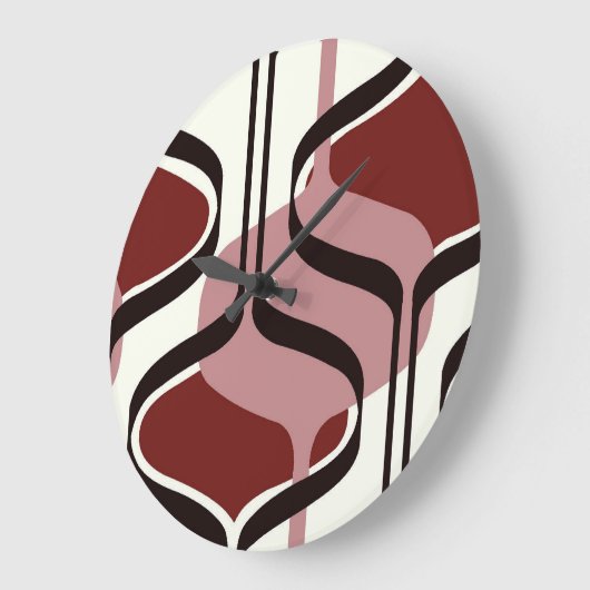 Scrollwork für klassische Stile Große Wanduhr (Winkel)