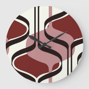 Scrollwork für klassische Stile Große Wanduhr