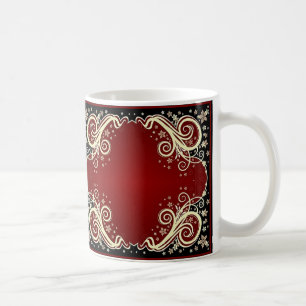 Scrollwork für klassische Stile Kaffeetasse