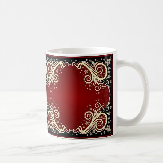 Scrollwork für klassische Stile Kaffeetasse (Rechts)
