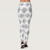 Scrollwork für klassische Stile Leggings (Rückseite)