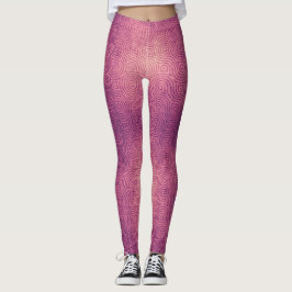 Scrollwork für klassische Stile Leggings