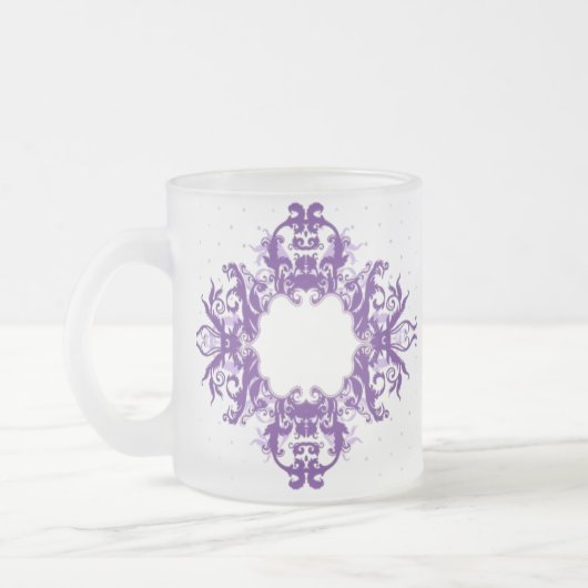 Scrollwork für klassische Stile Mattglastasse (Links)