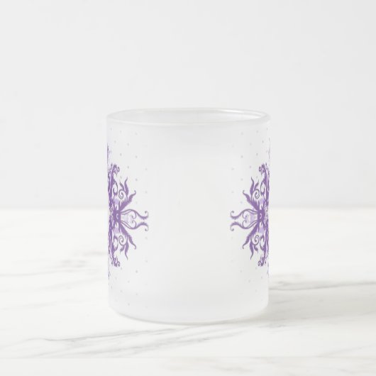 Scrollwork für klassische Stile Mattglastasse (Mittel)