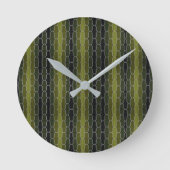 Scrollwork für klassische Stile Runde Wanduhr (Vorderseite)