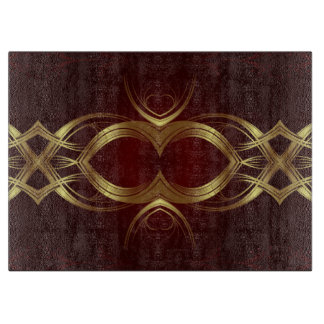 Scrollwork für klassische Stile Schneidebrett