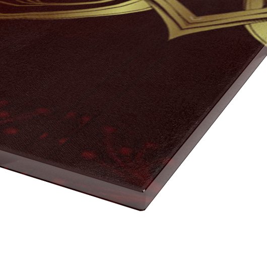 Scrollwork für klassische Stile Schneidebrett (Ecke)