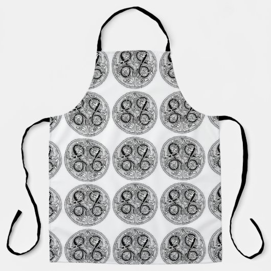 Scrollwork für klassische Stile Schürze (Vorderseite)