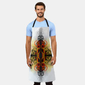 Scrollwork für klassische Stile Schürze (Getragen)