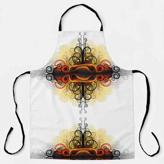 Scrollwork für klassische Stile Schürze (Vorderseite)
