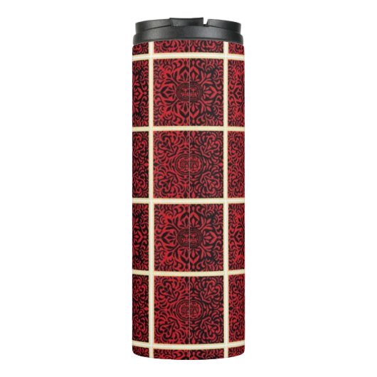 Scrollwork für klassische Stile Thermosbecher (Rückseite)