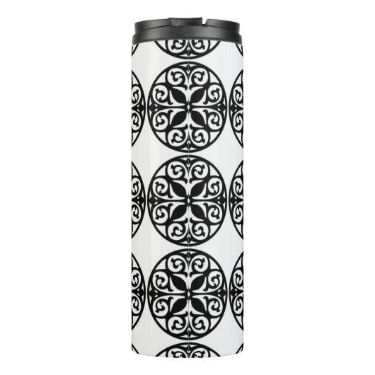 Scrollwork für klassische Stile Thermosbecher (Rückseite)